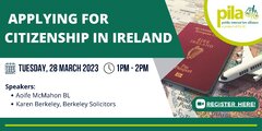 PILA - Applying for Citizenship in Ireland
