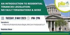 PILA Residential Tenancies Legal Education Session
