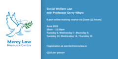 Social Welfare Training Banner Final